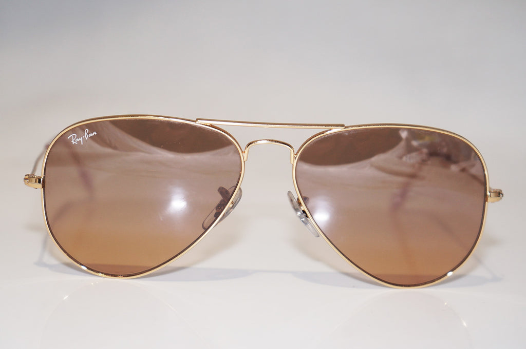 RAY-BAN Mens Designer Sunglasses Gold Aviator RB 3025 004/3F 16799