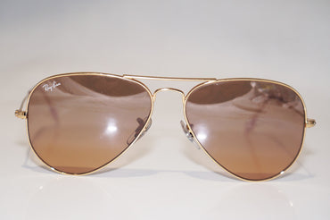 RAY-BAN Mens Designer Sunglasses Gold Aviator RB 3025 004/3F 16799
