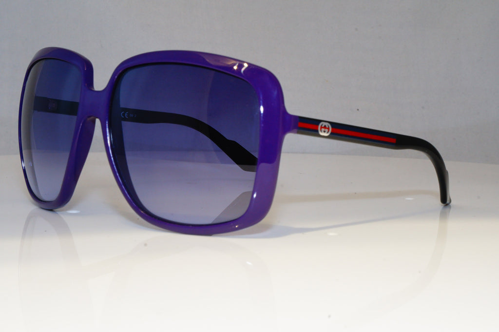 GUCCI Womens Oversized Designer Sunglasses Purple Square GG 3108 HBVXW 20964