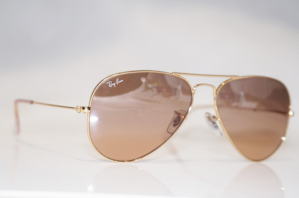 RAY-BAN Mens Designer Sunglasses Gold Aviator RB 3025 004/3F 16799