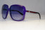 GUCCI Womens Oversized Designer Sunglasses Purple Square GG 3108 HBVXW 20964
