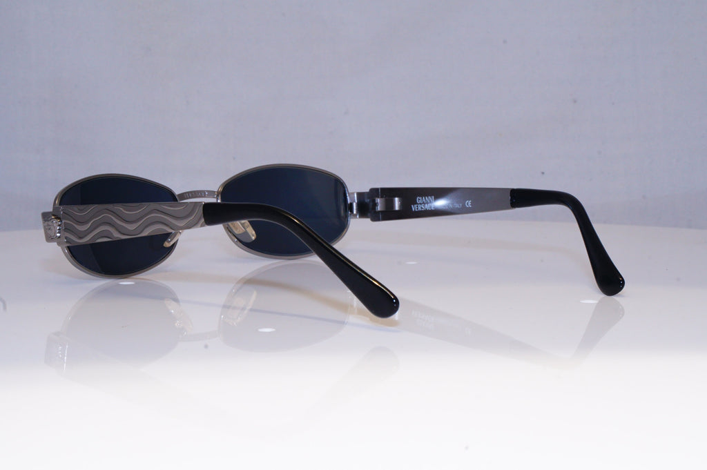 GIANNI VERSACE Mens Vintage 1990 Designer Sunglasses Silver X36 29 20040 NOS