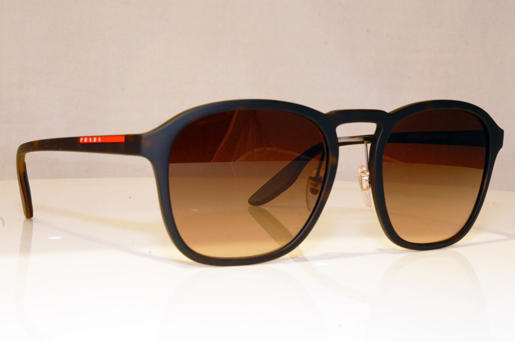 PRADA Mens Boxed Designer Sunglasses Brown Aviator SPS 02S U61-6S1 17088