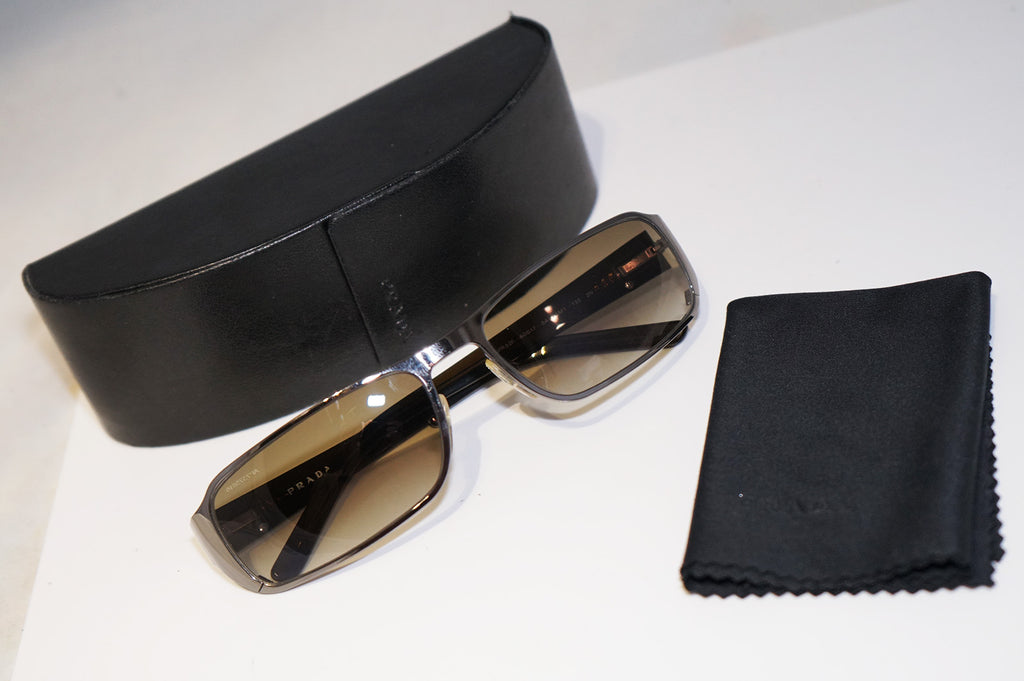 PRADA Immaculate Mens Designer Sunglasses Olive Rectangle SPR 52F 5AV-4M1 16841