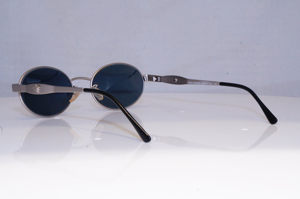 GIANNI VERSACE Mens Vintage 1990 Designer Sunglasses Silver S09 22M 20041 NOS