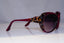 CHRISTIAN DIOR Womens Oversized Designer Sunglasses Burgundy PANTHER 1 19031