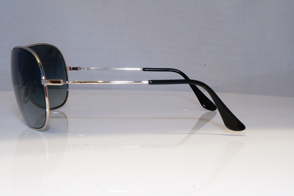 RAY-BAN Mens Womens Vintage Sunglasses Silver Shield RB 3211 003/8G 20943