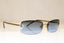 GIORGIO ARMANI Mens Vintage 1990 Designer Sunglasses Brown Rectangle 941 17071