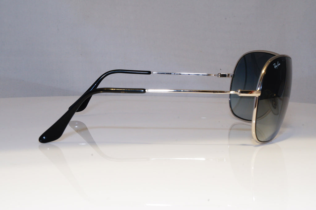 RAY-BAN Mens Womens Vintage Sunglasses Silver Shield RB 3211 003/8G 20943