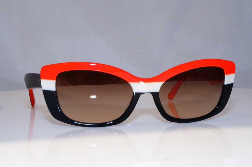 PRADA Womens Oversized Designer Sunglasses Orange Cat Eye SPR 03N DAN-6S1 19027