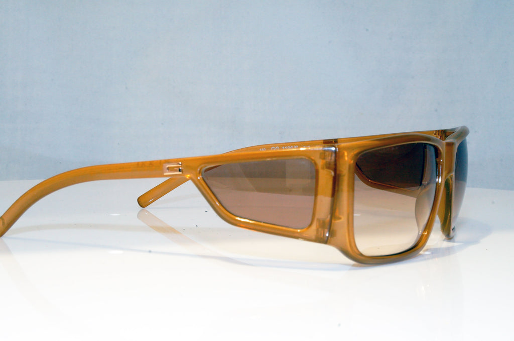 GUCCI Mens Vintage 1990 Designer Sunglasses Brown Rectangle GG 1196 T4Z 17073