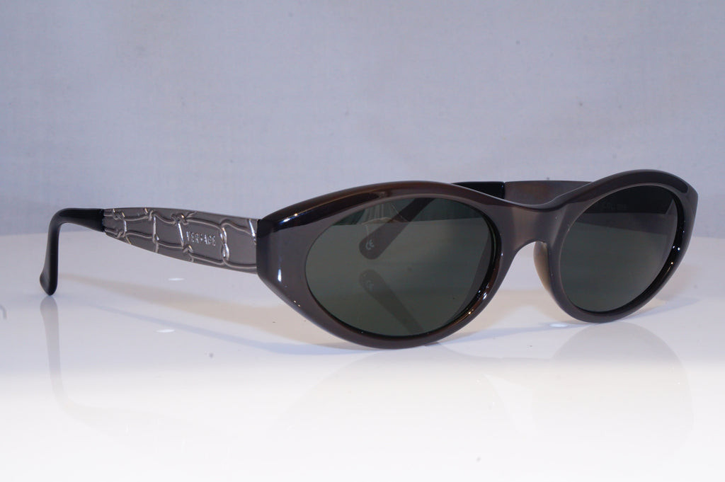 GIANNI VERSACE Mens Vintage 1990 Designer Sunglasses Silver 470/M 685 20057 NOS