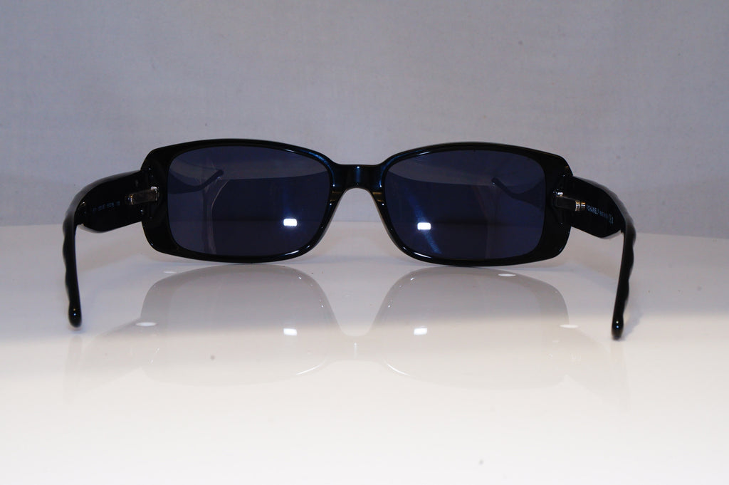 CHANEL Womens Boxed Designer Sunglasses Black Rectangle 5111 501/87 20751