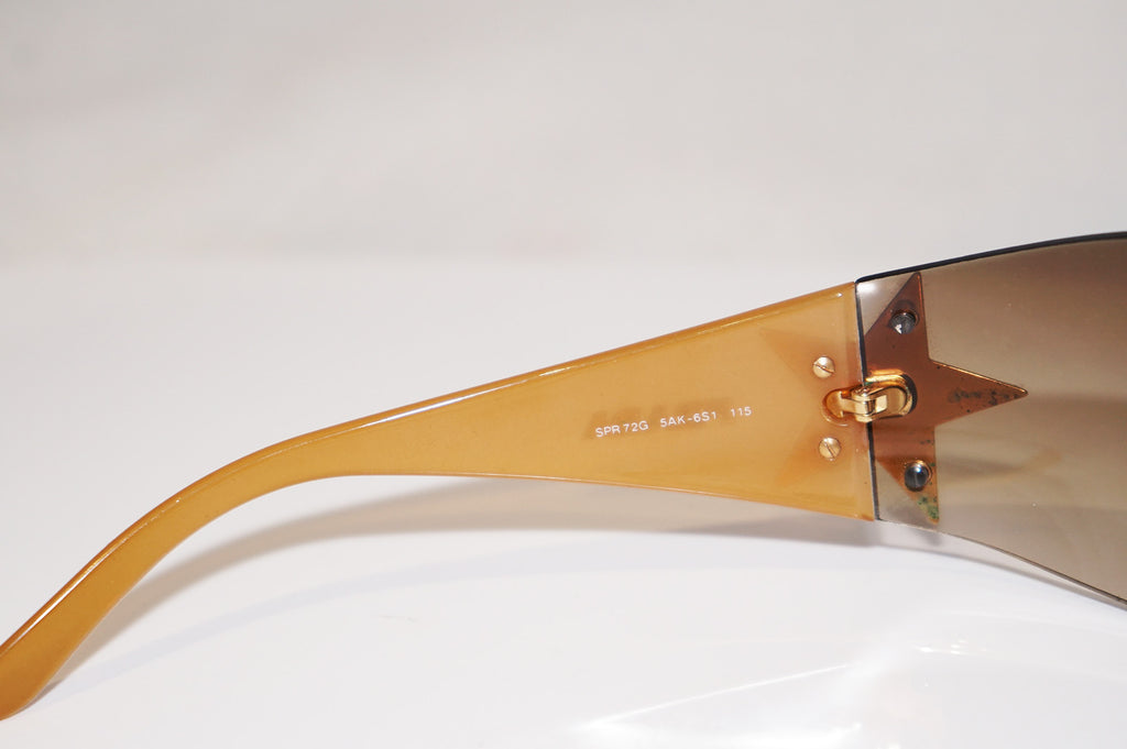 PRADA Mens Unisex Designer Sunglasses Brown Stars SPR 72G 5AK-6S1 16853