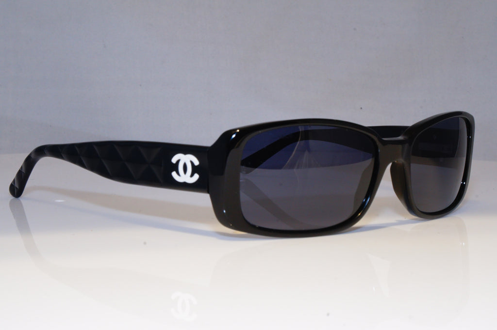 CHANEL Womens Boxed Designer Sunglasses Black Rectangle 5111 501/87 20751