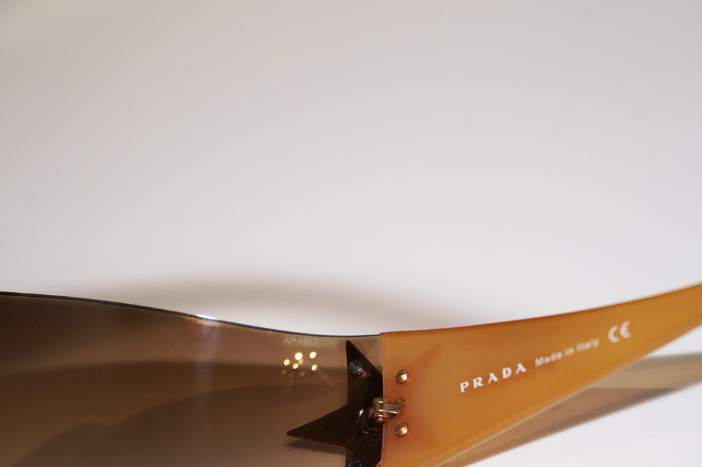 PRADA Mens Unisex Designer Sunglasses Brown Stars SPR 72G 5AK-6S1 16853