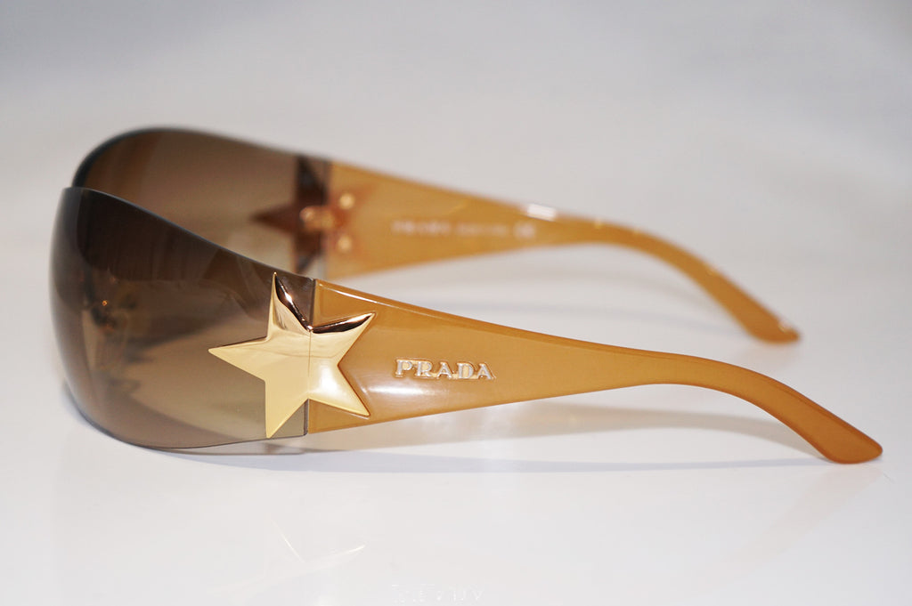 PRADA Mens Unisex Designer Sunglasses Brown Stars SPR 72G 5AK-6S1 16853