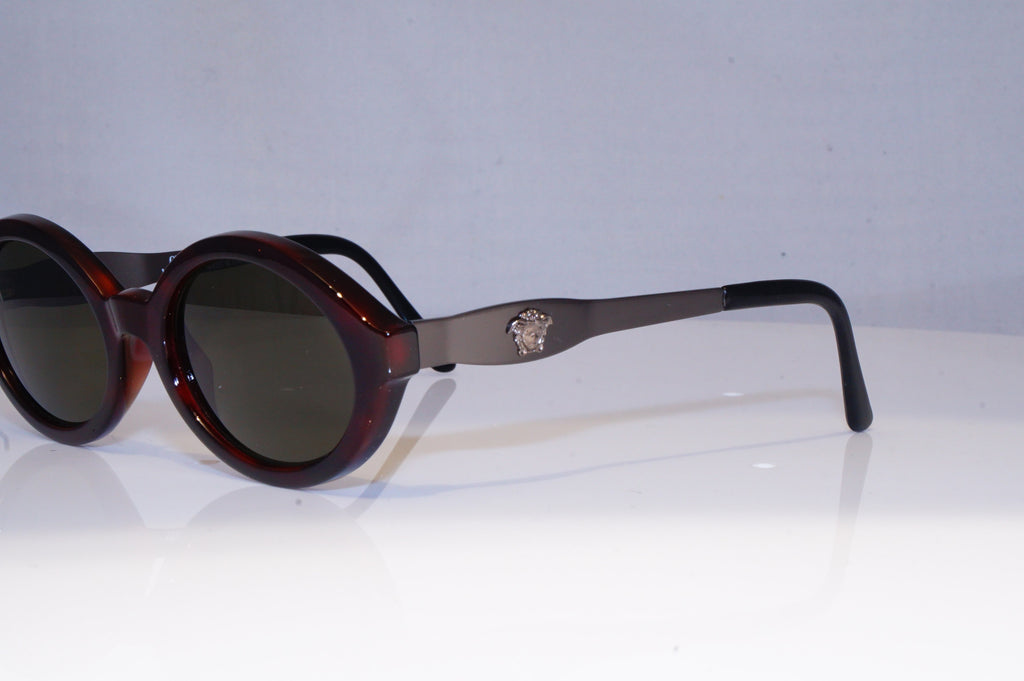 GIANNI VERSACE Mens Vintage 1990 Designer Sunglasses Brown 401 900 20011 NOS