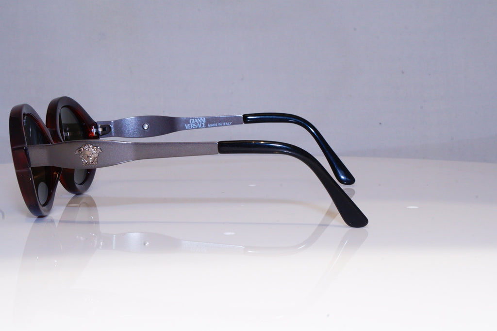 GIANNI VERSACE Mens Vintage 1990 Designer Sunglasses Brown 401 900 20011 NOS