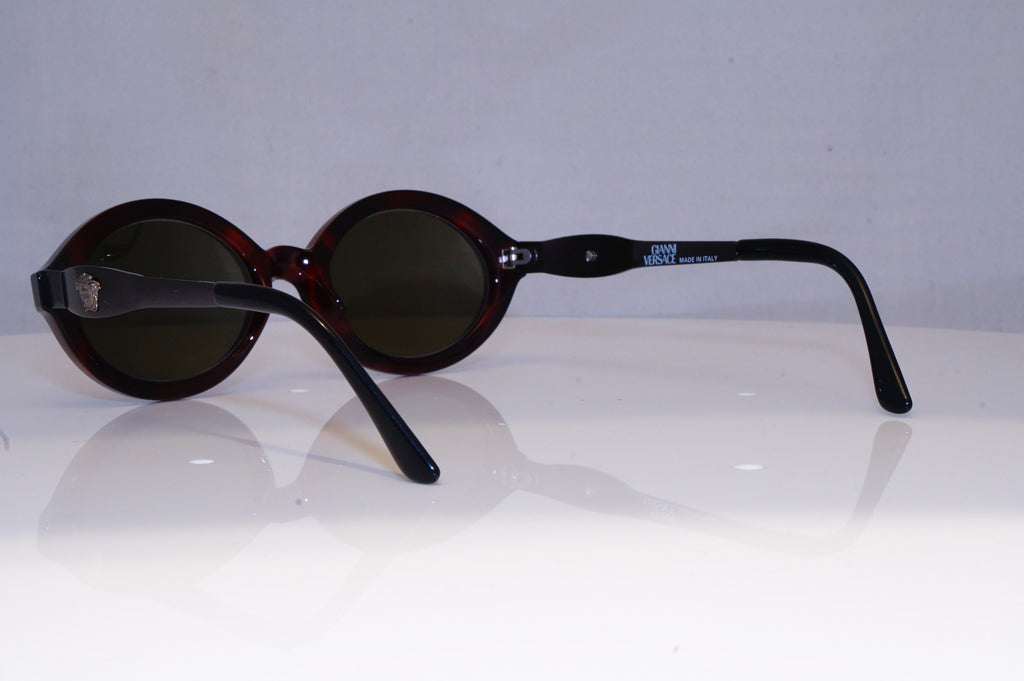 GIANNI VERSACE Mens Vintage 1990 Designer Sunglasses Brown 401 900 20011 NOS