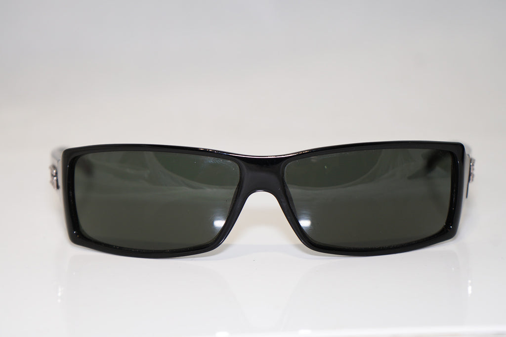 GUCCI 1990 Vintage Mens Designer Sunglasses Black Rectangle GG 2515 584 14712