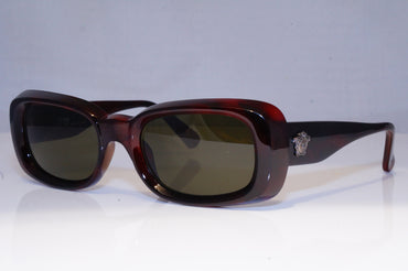 GIANNI VERSACE Mens Vintage 1990 Designer Sunglasses Brown 493 900 20014 NOS