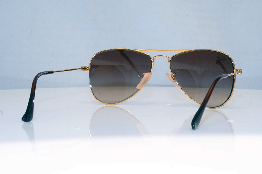 RAY-BAN Boys Girls Designer Sunglasses Gold Aviator RJ 9506 223/13 17711