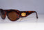 GIANNI VERSACE Mens Vintage 1990 Designer Sunglasses Brown 4V4/A 869 20029 NOS