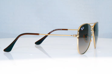 RAY-BAN Boys Girls Designer Sunglasses Gold Aviator RJ 9506 223/13 17711