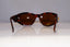 GIANNI VERSACE Mens Vintage 1990 Designer Sunglasses Brown 4V4/A 869 20029 NOS