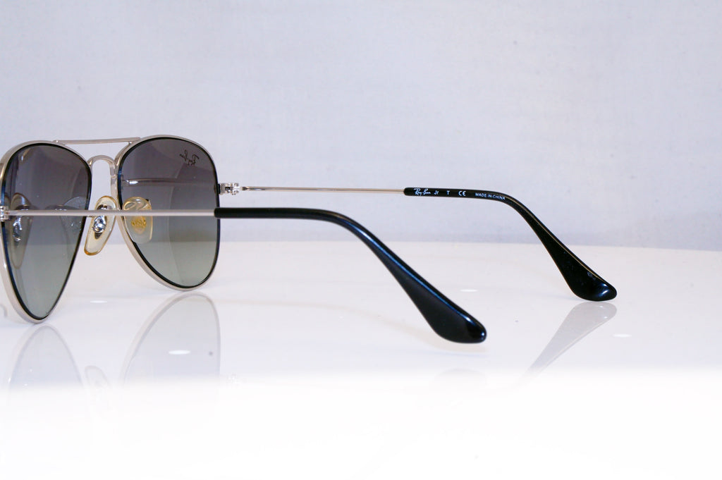 RAY-BAN Boys Girls Designer Sunglasses Silver Aviator RJ 9506 212/11 17672