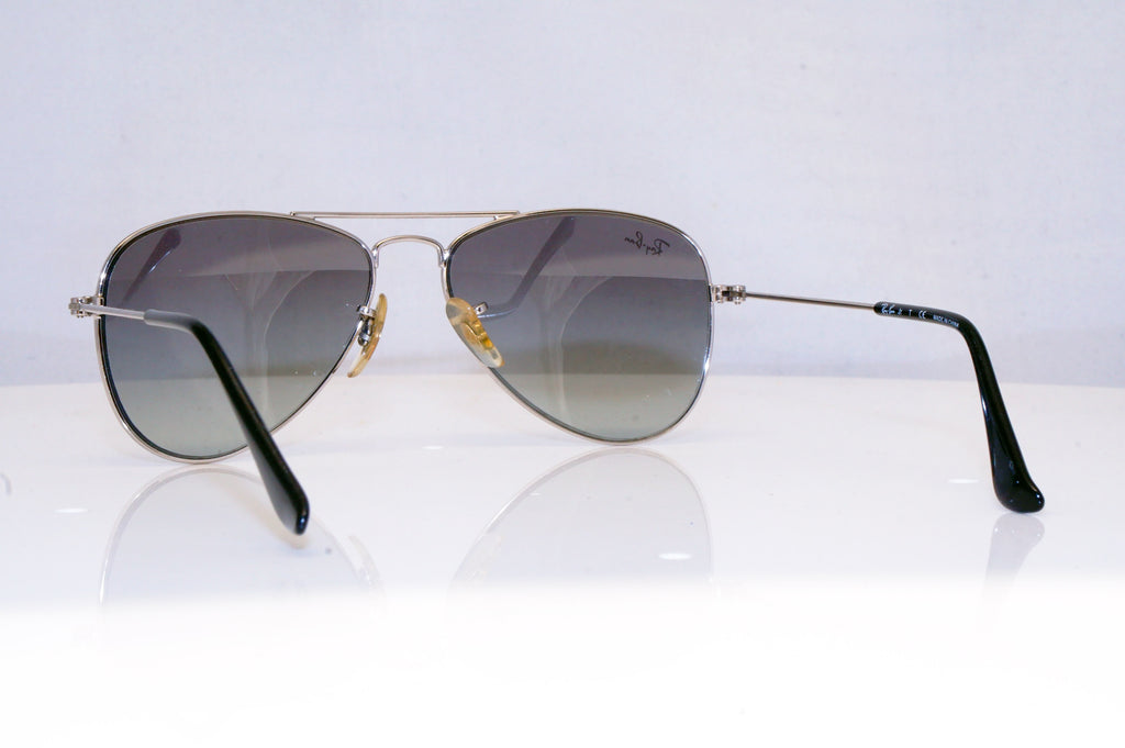 RAY-BAN Boys Girls Designer Sunglasses Silver Aviator RJ 9506 212/11 17672
