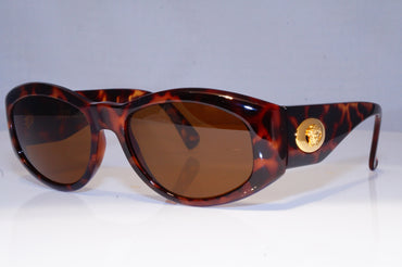 GIANNI VERSACE Mens Vintage 1990 Designer Sunglasses Brown 4V4/A 869 20029 NOS