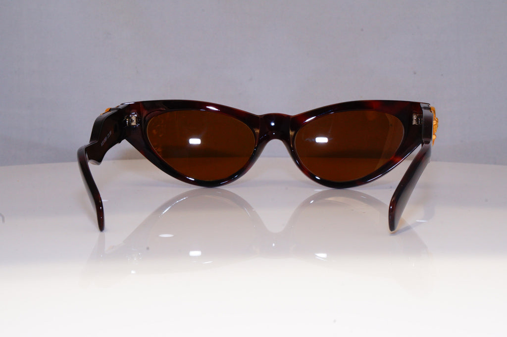 GIANNI VERSACE Mens Vintage 1990 Designer Sunglasses Brown GOLD 476/B 900 20074
