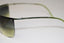 GUCCI 1990 Vintage Mens Designer Sunglasses Green Wrap GG 2652 L4E 14884