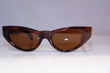 GIANNI VERSACE Mens Vintage 1990 Designer Sunglasses Brown GOLD 476/B 900 20074