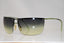 GUCCI 1990 Vintage Mens Designer Sunglasses Green Wrap GG 2652 L4E 14884