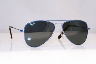 RAY-BAN Boys Girls Designer Sunglasses Blue Aviator RJ 9506 210/87 17702