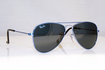 RAY-BAN Boys Girls Designer Sunglasses Blue Aviator RJ 9506 210/87 17702