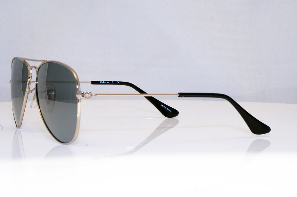 RAY-BAN Boys Girls Designer Sunglasses Silver Aviator RJ 9506 212/6G 17744