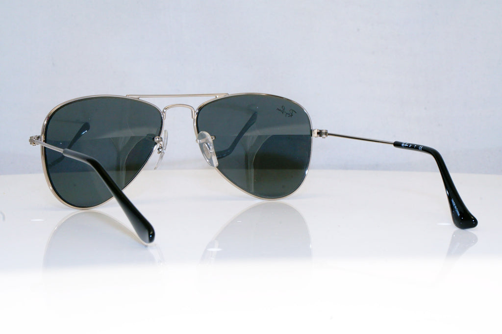 RAY-BAN Boys Girls Designer Sunglasses Silver Aviator RJ 9506 212/6G 17744