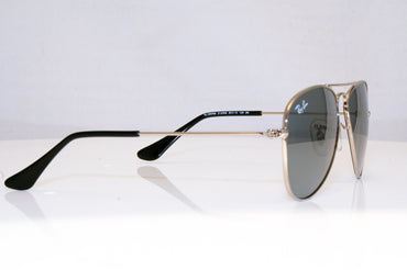 RAY-BAN Boys Girls Designer Sunglasses Silver Aviator RJ 9506 212/6G 17744