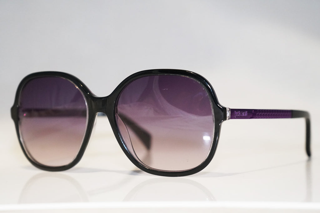 JUST CAVALLI Womens Designer Sunglasses Purple Oversized JC653S COL01B 16343