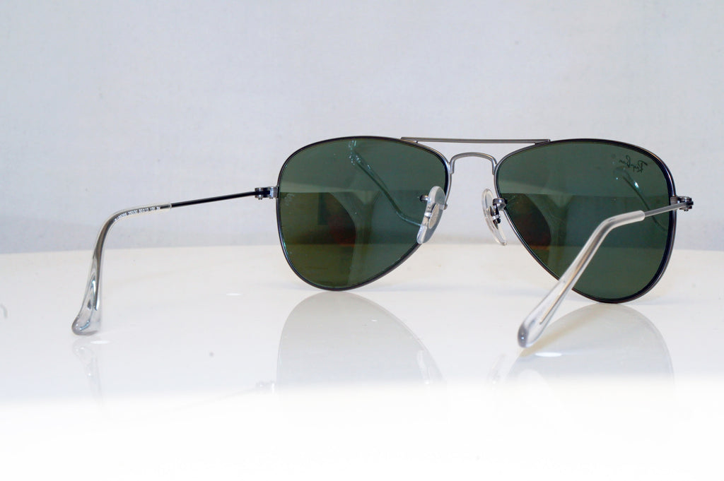 RAY-BAN Boys Girls Mirror Designer Sunglasses Silver Aviator RJ 9506 25030 17935