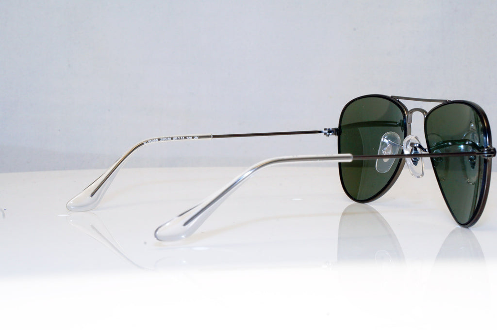 RAY-BAN Boys Girls Mirror Designer Sunglasses Silver Aviator RJ 9506 25030 17935