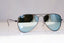 RAY-BAN Boys Girls Mirror Designer Sunglasses Violet Aviator RJ 9506 2494V 17934
