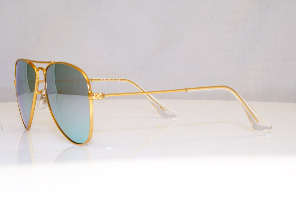RAY-BAN Boys Girls Mirror Designer Sunglasses Violet Aviator RJ 9506 2494V 17934