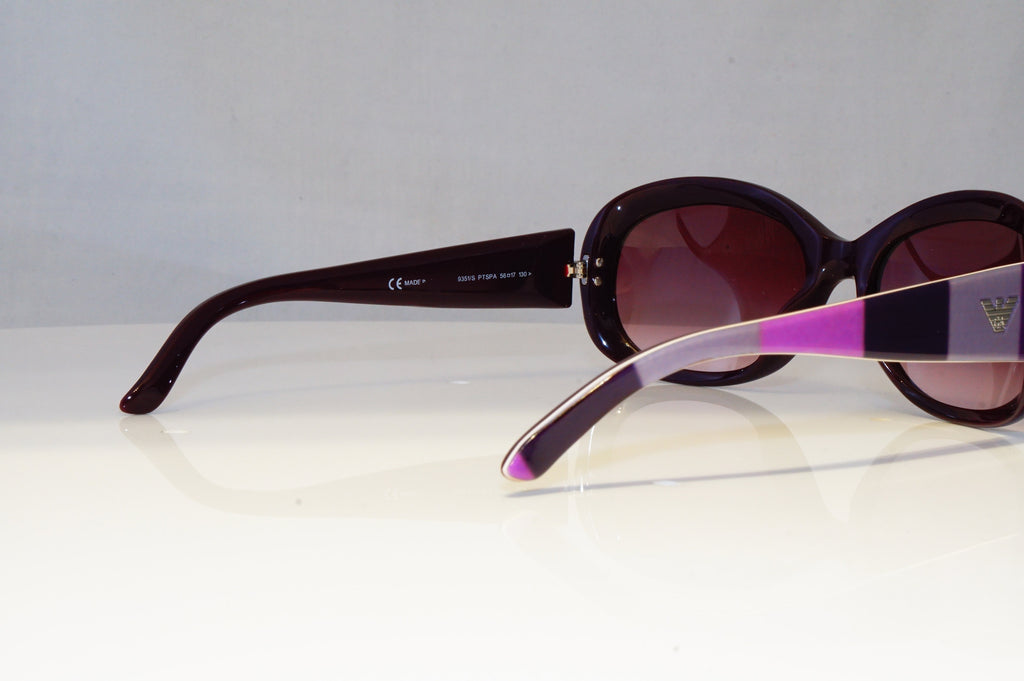 EMPORIO ARMANI Womens Designer Sunglasses Burgundy Rectangle 9351/S PTSPA 20774