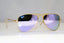 RAY-BAN Boys Girls Mirror Designer Sunglasses Gold Aviator RJ 9506 249/2Y 17933