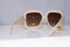 CHRISTIAN DIOR Womens Oversized Designer Sunglasses Beige DIORISSIMO 1 19033